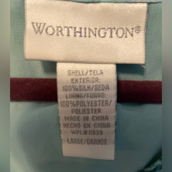 Worthington blouse size L - Picture 4 of 5